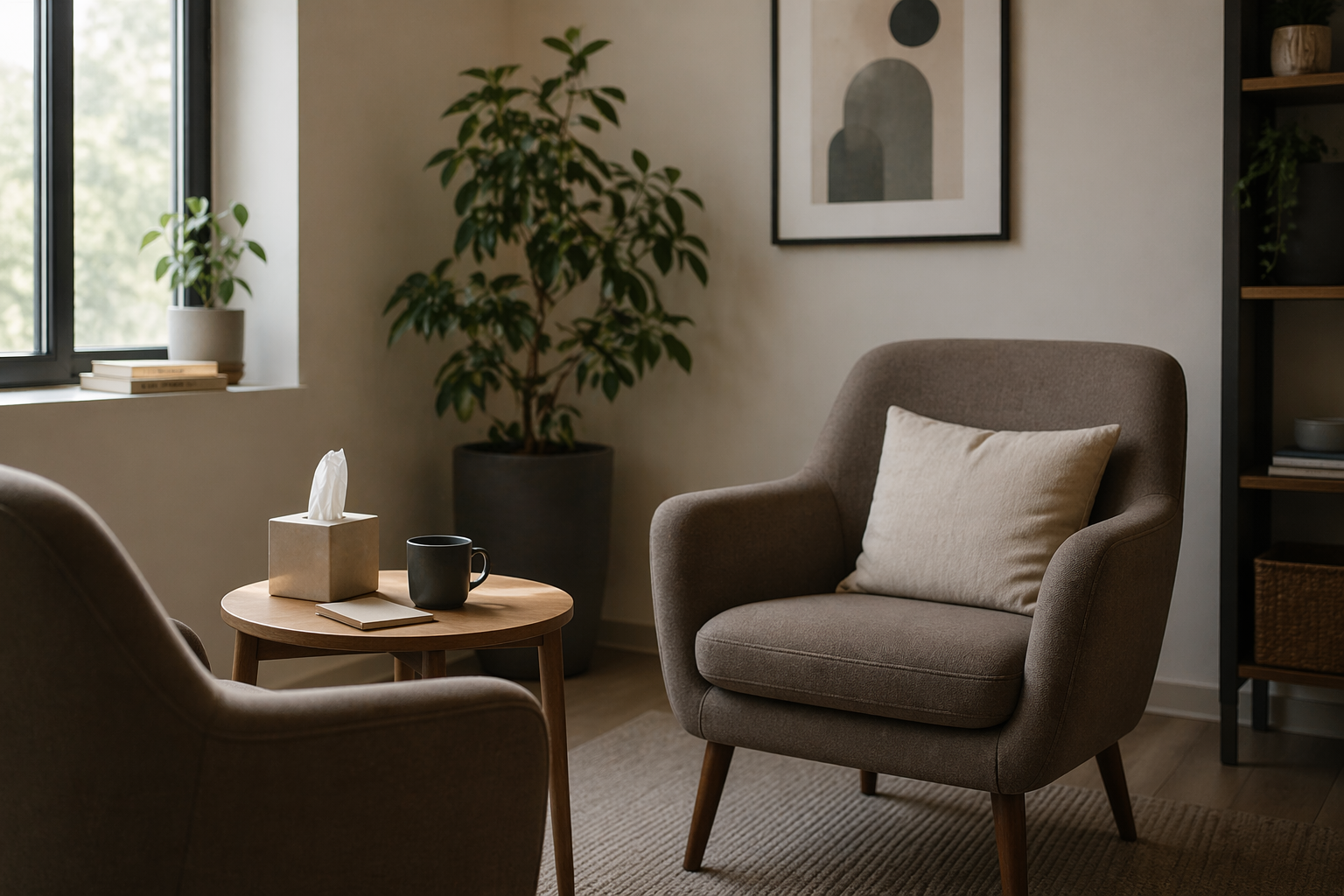 Camino en la naturaleza con luz cálida